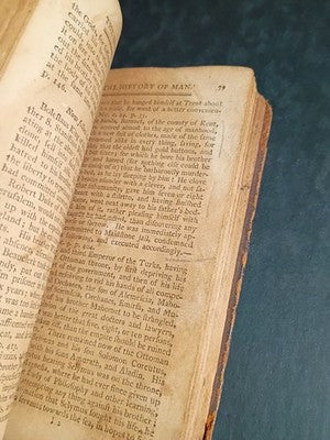 History of Man Wonders of Human Nature Virtues Vices and Defects Both Sexes 1796