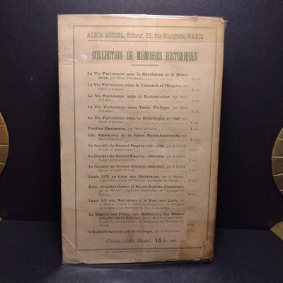 Chroniques De L'oeil De Boeuf Par Albert Meyrac - 1923 French Paperback