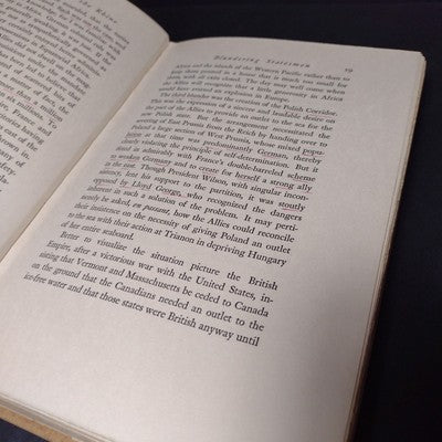 The Long Roll On The Rhine by Alexander Powell -1934 Hardcover Ex Libris Copy
