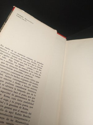 Ovidio Metamorfosis: Libros I-XV, Ruben Bonifaz Nuno -1980 Spanish (2 Books)