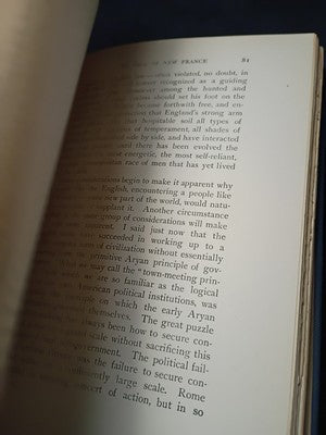 John Fiske ESSAYS HISTORICAL AND LITERARY 2 VOLUME SET 1902 Exlibris