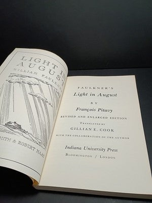 Faulkner's Light in August Rev by François Pitavy - 1973 Paperback