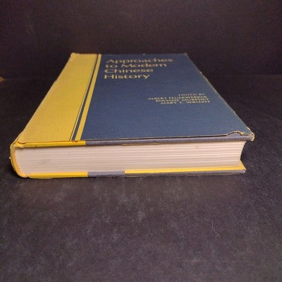Approaches to Modern Chinese History by Albert Feuerwerker -Hardcover 1967