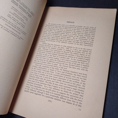 Language and Literature Vol. IV #2 - The Text of King Lear by Madeleine Doran