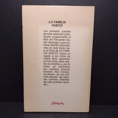El Viaje De La Familia Hueco Por Fernando Duran Ayanegui - 1988 Paperback