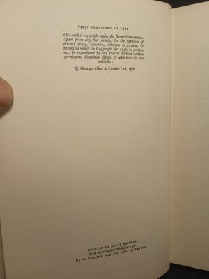 Yuan Shih-K'ai (1859-1916): Brutus Assumes by Jerome Chen - 1961 Hardcover