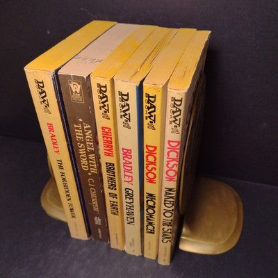 DAW SF Vintage Paperback Bundle - 6 Books Total - G. Dickson, C. Cherryh, +