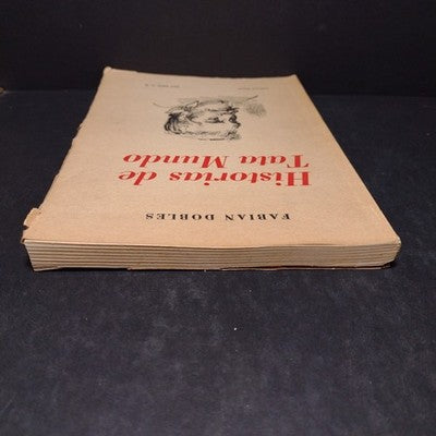 Historias De Tata Mundo Por Fabian Dobles - 1955 Spanish Paperback