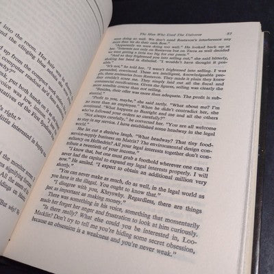 The Man Who Used the Universe by Alan Dean Foster -Hardcover 1983 Book Club Ed.