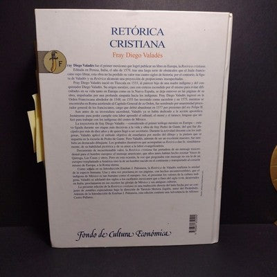 Retórica Cristiana Fray Diego Valadés - 2003 2nd Edition - Spanish Hardcover
