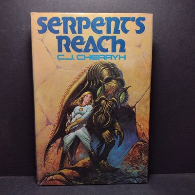 Serpent's Reach by C. J. Cherryh -1980 Hardcover Book Club Edition -Sci Fi