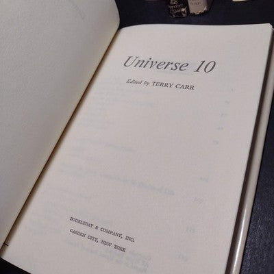 Universe Science Fiction Hardcover Bundle, Terry Carr - 5 Books: 3, 4, 5, 7, 10