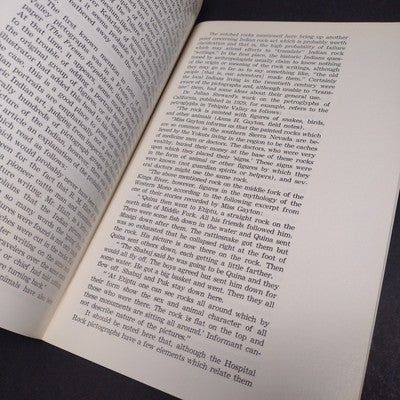 Indians of Sequoia and Kings Canyon by A.B. Elsasser -Paperback 1972 Revised