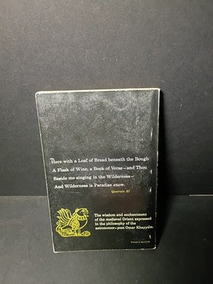 Rubaiyat of Omar Khayyam, Edward Fitzgerald Translation Avon/Bard pb 1965 Illust