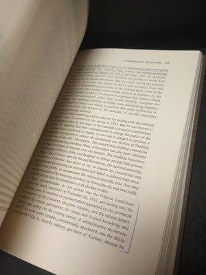 The Presidency of Yuan Shih-K'ai by Ernest P. Young -Hardcover 1977 Ex Libris