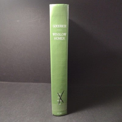 Winslow Homer by Lloyd Goodrich -1944 Library Binding Hardcover