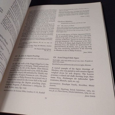 Drawings From New York Collections: The Italian Renaissance by Jacob Bean, Vol 1