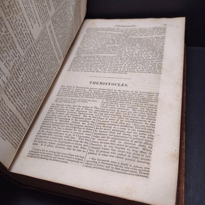 Plutarch's lives translated from the original Greek exlibris 1832