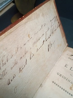 ELOISA Series of ORIGINAL LETTERS by J J ROUSSEAU Vol 4 1769 Exlibris