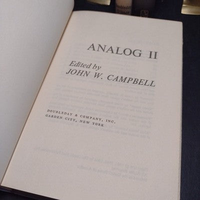 Analog Science Fiction Anthology Hardcover Book Bundle - 4 Books: 1, 2, 9, Prolo