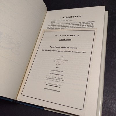 Shaggy B.E.M. Stories Edited by Mike Resnick -1988 1st Edition Signed by Author