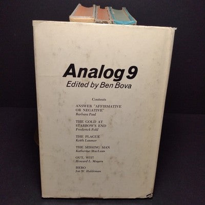 Analog Science Fiction Anthology Hardcover Book Bundle - 4 Books: 1, 2, 9, Prolo