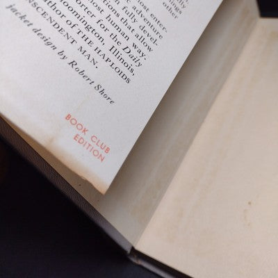 Costigan's Needle by Jerry Sohl -1953 Hardcover Book Club Edition