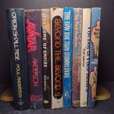 Poul Anderson Hardcover Bundle - 8 Books Total - Orion, Beyond, Sun Stood Still