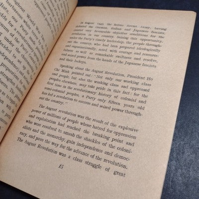 25 Years of National Struggle and Construction By Pham Van Dong - 1970 Paperback