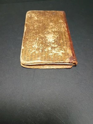 1829 Das Kleine Gebet Buch(The Little Prayer Book) by Johann Habermann leather