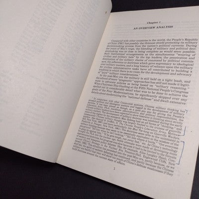 The Dynamics of Factions and Consensus in Chinese Politics, Lucian Pye -1980 PB