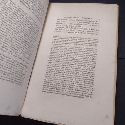 Memoires De Madame D'Epinay Tome Second par M. Paul Boiteau - 1863 Paperback