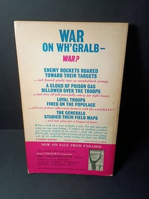The Wonder War Science Fiction Paperback Book Laurence M. Janifer Pyramid 1964
