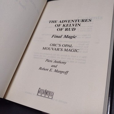 Adventures of Kelvin of Rud: Final Magic / Across the Frames - 2 Books 1992