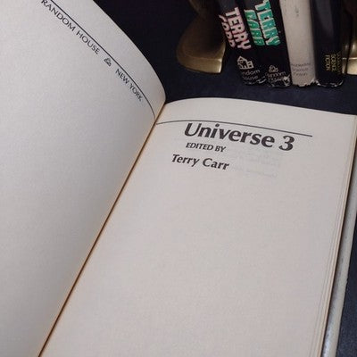 Universe Science Fiction Hardcover Bundle, Terry Carr - 5 Books: 3, 4, 5, 7, 10