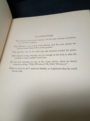 Frances Trego Montgomery / Billy Whiskers Tourist First Edition 1929