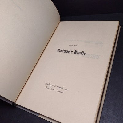 Costigan's Needle by Jerry Sohl -1953 Hardcover Book Club Edition