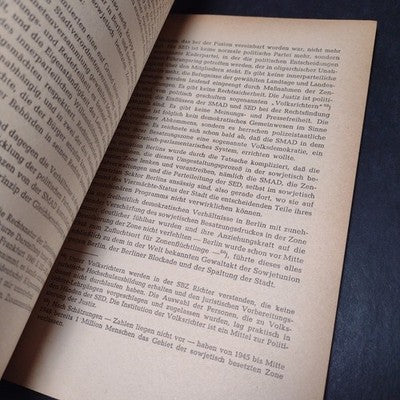 Der Vier Mächte-Status Berlins von Dr. Joachim Rottmann - German Paperback 1959