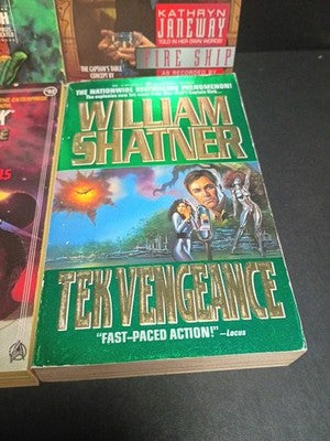 Star Trek 7 And Voyager  4 Book Bundle Paperback