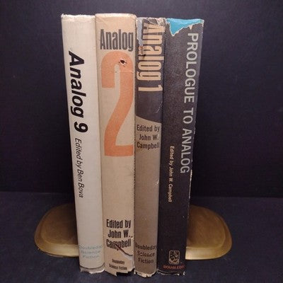 Analog Science Fiction Anthology Hardcover Book Bundle - 4 Books: 1, 2, 9, Prolo