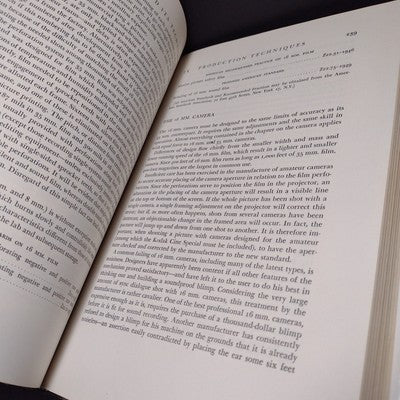 Film And Its Techniques by Raymond Spottiswoode -1970 4th Printing Hardcover