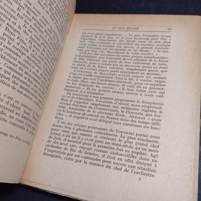 Le Chef d'orchestre et Son Equipe par D.E. Inghelbrecht - 1949 French Paperback