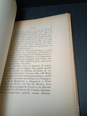 Les Maitres de l'Art: Chardin Par Edmond Pilon -1905 French Paperback