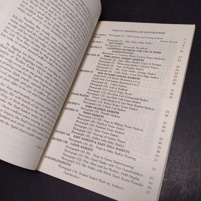 Pomo Basketmaking: A Supreme Art For the Weaver by Elsie Allen - 1972 Revised Ed