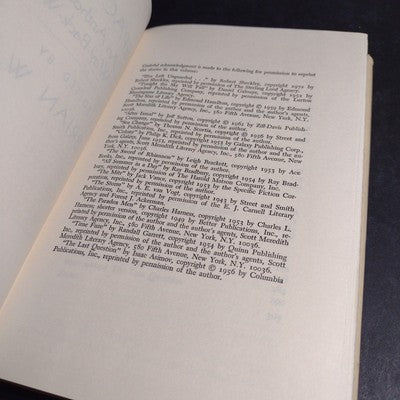 Space Opera Edited By Brian W. Aldiss -1974 Hardcover Book Club Edition