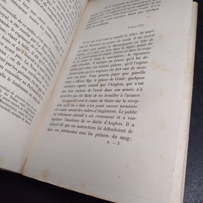Les Correspondants De La Marquise De Balleroy, Tomes 1&2 1883 French Paperbacks