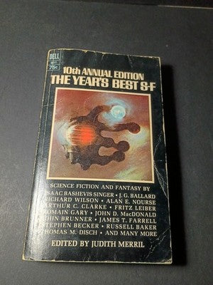 10th Annual Edition The Year's Best SF Science Fiction Delacorte HC/DJ BCE 1965