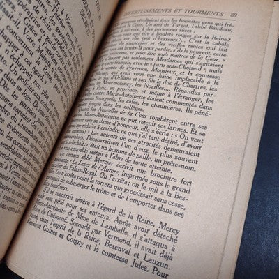 La Vie Privee de Marie-Antoinette par Charles Kunstler - 1938 French Paperback