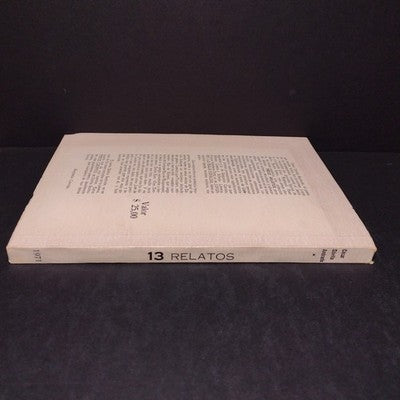 13 Relatos por Cesar Davila Andrade - 1971 Spanish Paperback