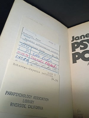 PSYCHIC POLITICS By Jane Roberts Ppbk 4th Print